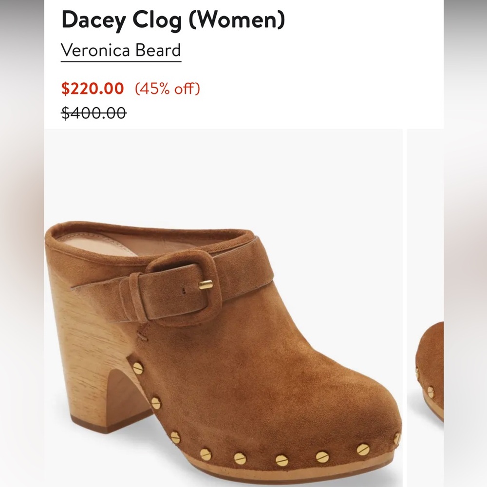 Veronica Beard Dacey Clog